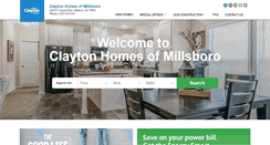 Desktop Screenshot of claytonmillsboro.com